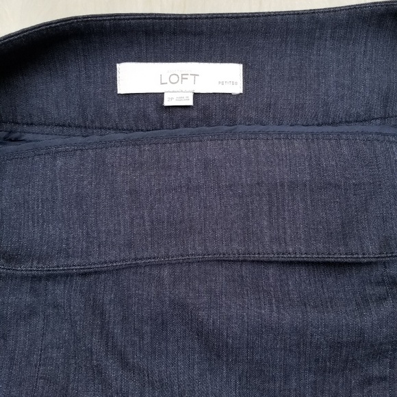 Loft denim stretch skirt - Picture 2 of 2